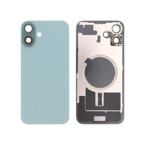 Vitre Arrière Sarcelle iPhone 16 Plus (Avec MagSafe) (Sans Logo)