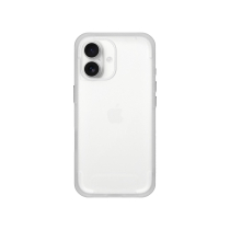 RHINOSHIELD Coque SolidX iPhone 17 (Transparent Givré Mat)