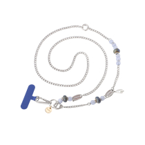 FAIRPLAY Chaîne Longue 120cm ROXANE (Bleu Marine)
