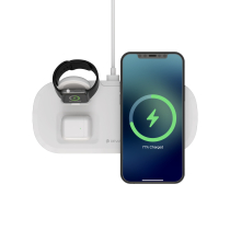 DEVIA Smart Series Station de Recharge Magnétique 3-en-1 15W (Blanc) 