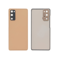 Vitre Arrière Orange Galaxy S20 FE/S20 FE 5G (G780F/G781B) (Sans logo)