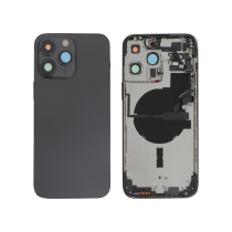 Châssis Complet Noir Sidéral iPhone 14 Pro Max (Avec MagSafe) (Sans Logo)