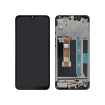 Ecran Complet Noir Oppo A15 (Avec Châssis)