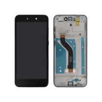 Ecran Complet Noir Huawei P8 Lite 2017/Honor 8 Lite (Avec Châssis)
