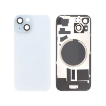 Vitre Arrière Bleue iPhone 15 (Avec MagSafe) (Sans Logo)
