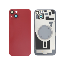 Vitre Arrière Complète Rouge iPhone 14 Plus (Avec MagSafe) (Sans Logo)