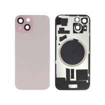 Vitre Arrière Rose iPhone 15 (Avec MagSafe) (Sans Logo)