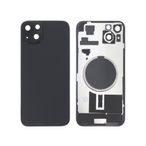 Vitre Arrière Noire iPhone 15 Plus (Avec MagSafe) (Sans Logo)