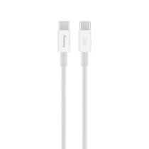 FAIRPLAY Câble 60W USB-C vers USB-C 1m (Blanc) (Bulk)