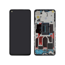Ecran Complet OLED Noir Oppo Find X3 Lite (avec Châssis)