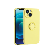 Coque Finger Grip iPhone 15 Pro Max (Jaune)