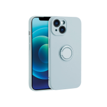 Coque Finger Grip iPhone 16 Pro (Bleu Clair)