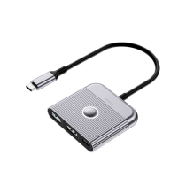WiWU Adapteur USB-C 3-en-1 (Wi-HB002)